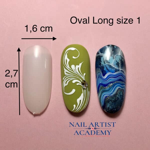 Tip oval long size 1