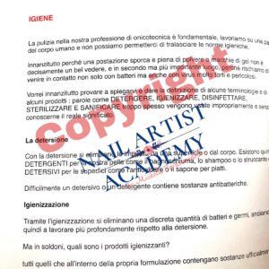 manuale corso base pagina