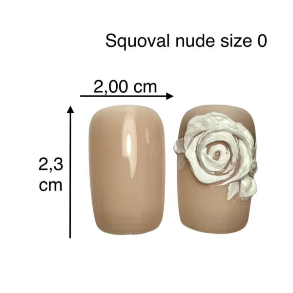 tip squoval nude size 0