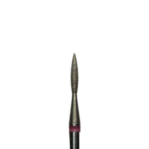 Punta fresa manicure dry fiamma appuntita