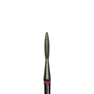 Punta fresa manicure dry fiamma stondata