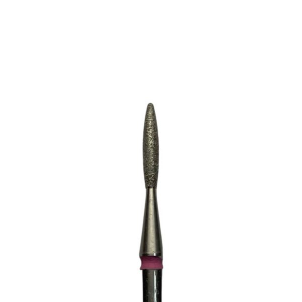 Punta fresa manicure dry fiamma stondata