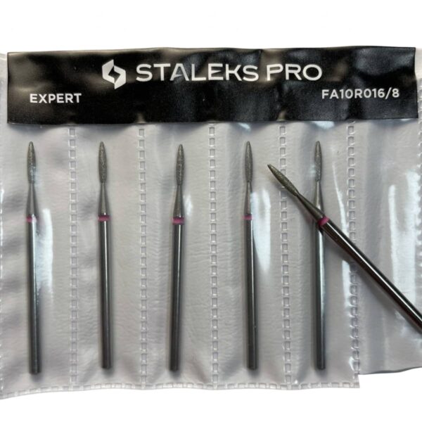 Punta fresa manicure dry fiamma stondata