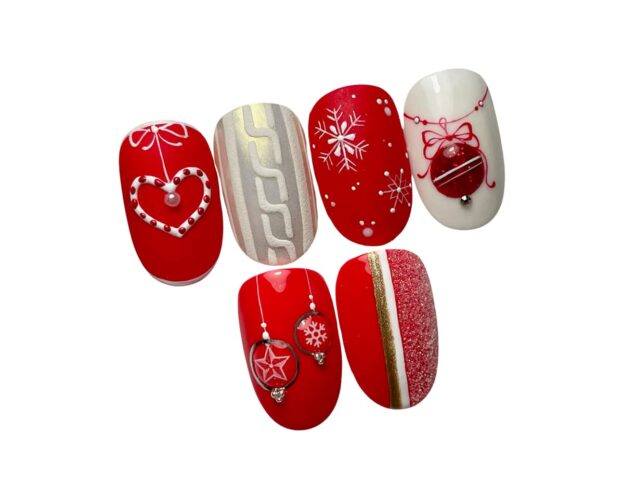 christmas nail art corso online