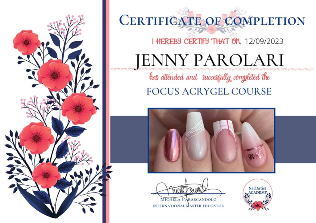 focus acrygel corso diploma