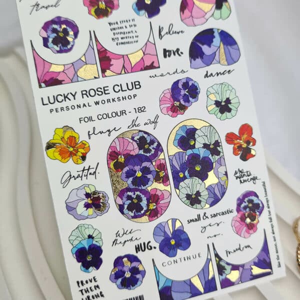 Sliders Lucky Rose Foil 182