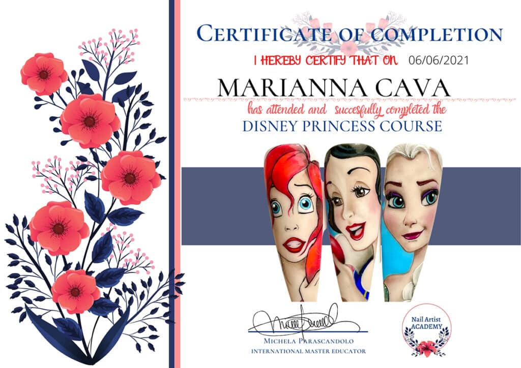 diploma corso principesse