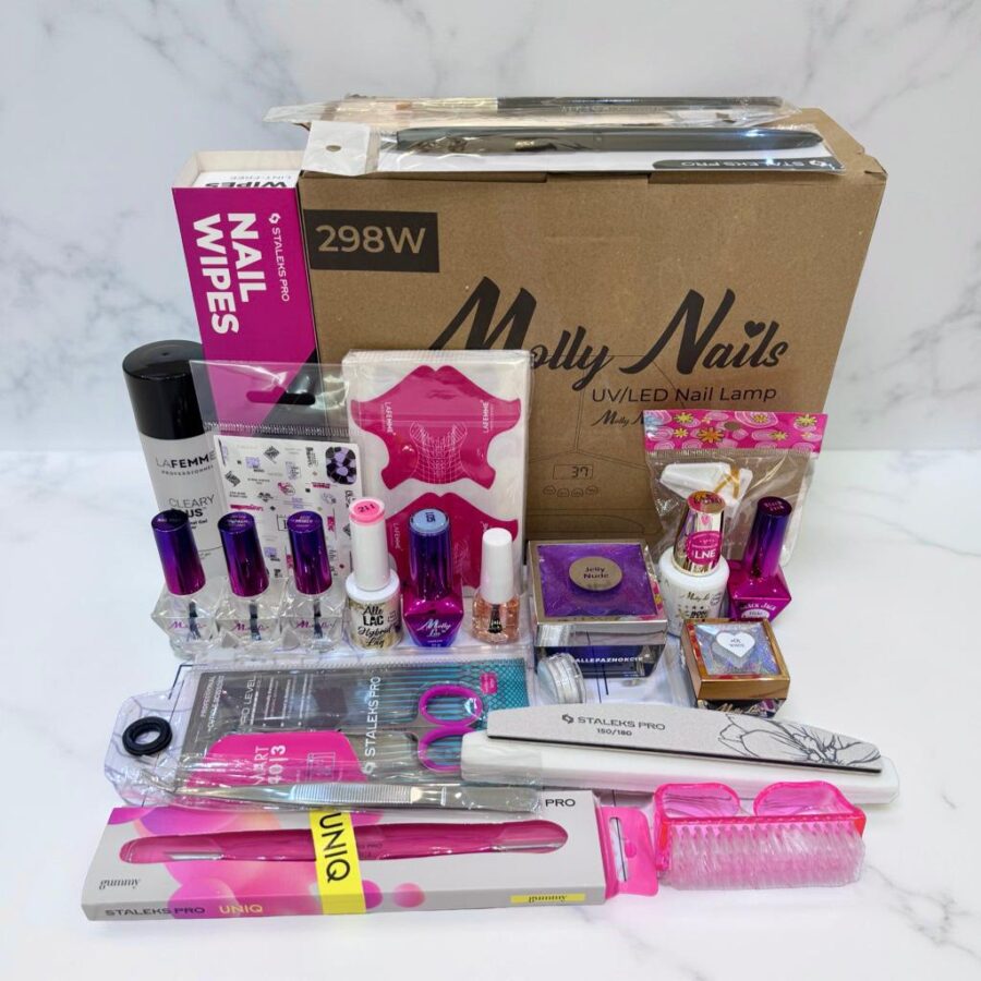 kit prodotti unghie corso base gel