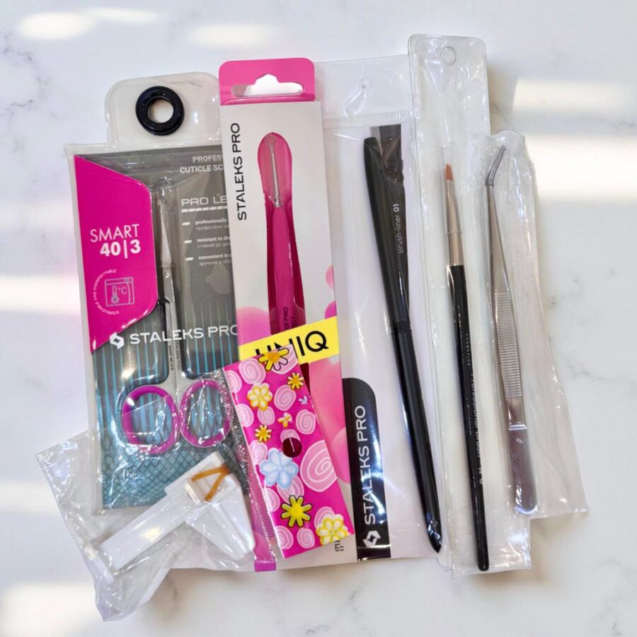 kit prodotti unghie corso base gel