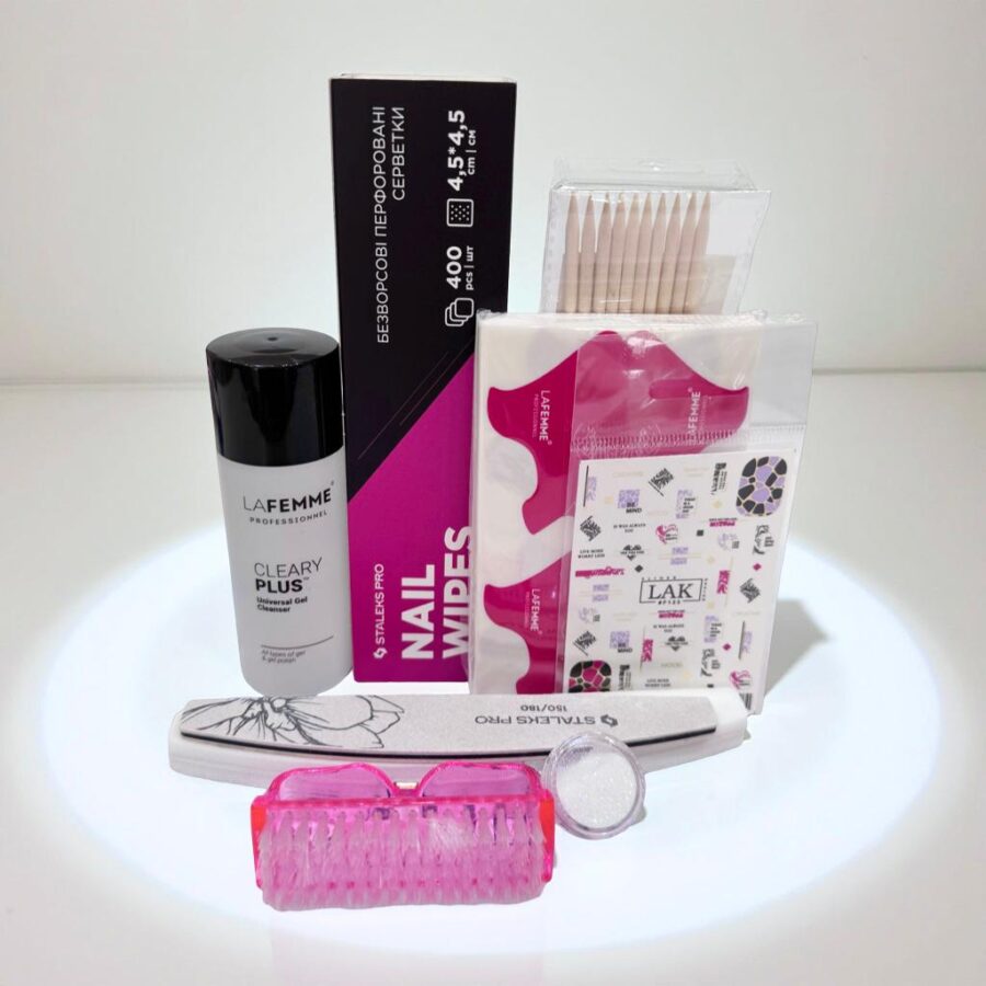 kit prodotti unghie corso base gel