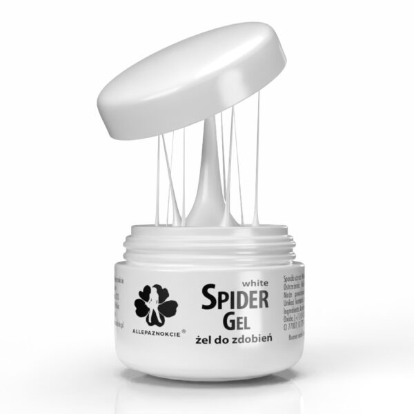 Spider gel bianco unghie