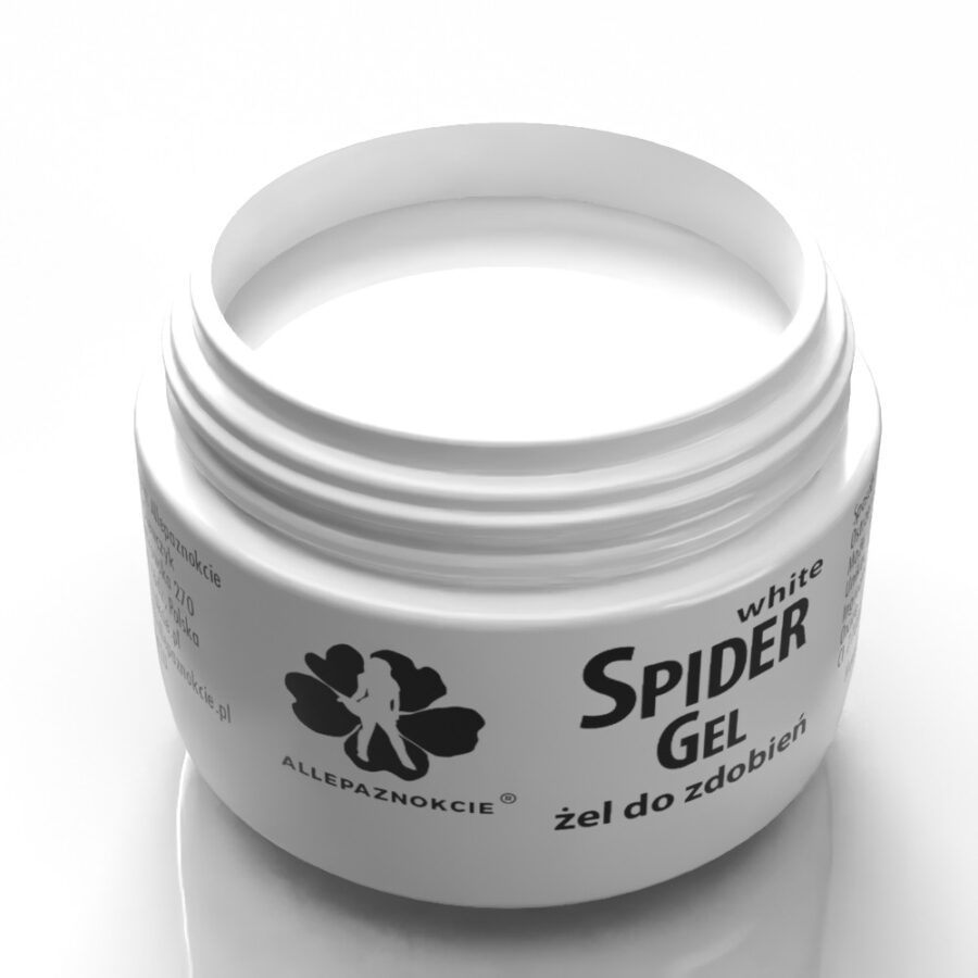 Spider gel bianco unghie