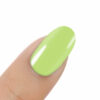 Semipermanente verde lime acceso pastello