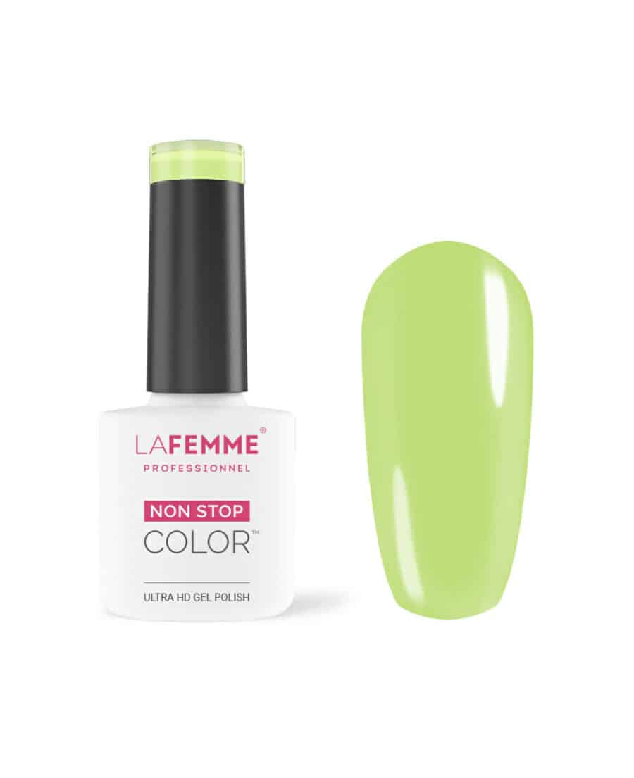 Semipermanente verde lime acceso pastello
