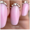 gel one phase no heat baby pink glitter 15g