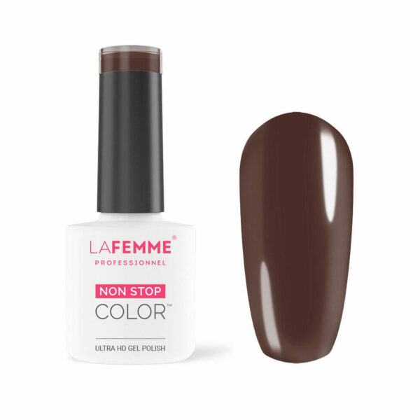 smalto semipermanente marrone cioccolato H240
