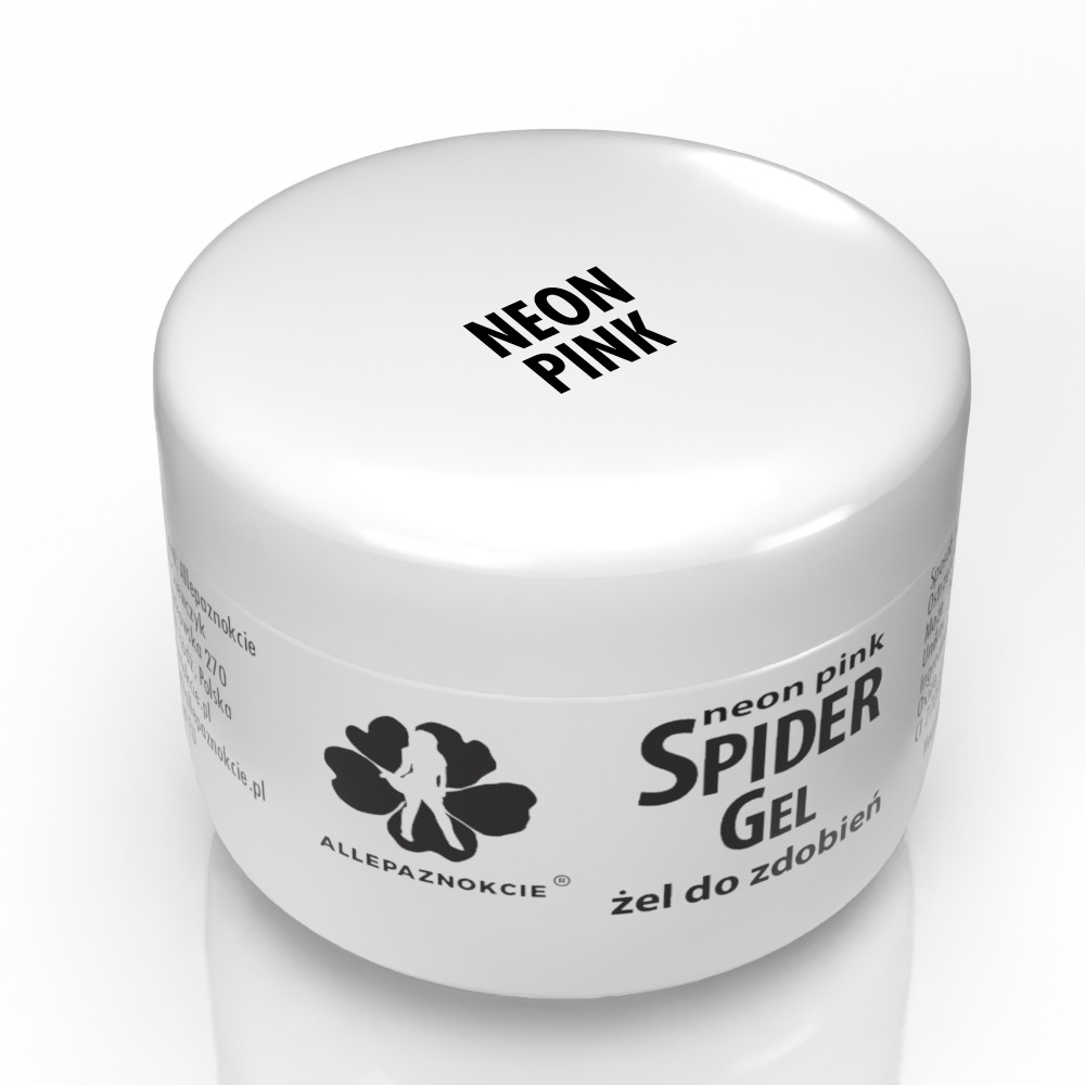 spider gel rosa unghie