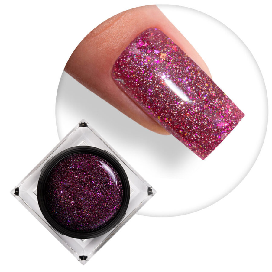 Gel costruttore fucsia shine