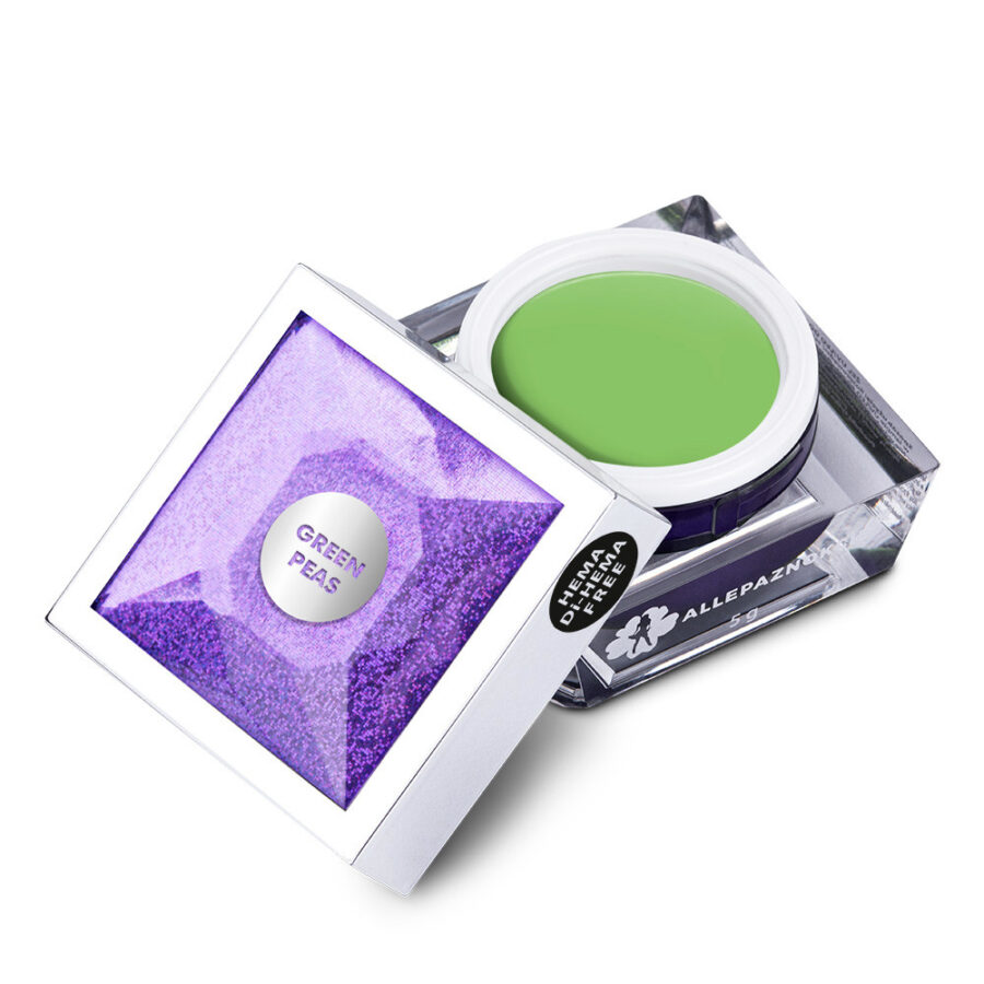 Gel painting verde chiaro