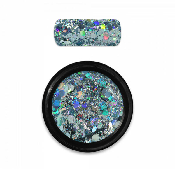 Holo Glitter Mix Light Blue
