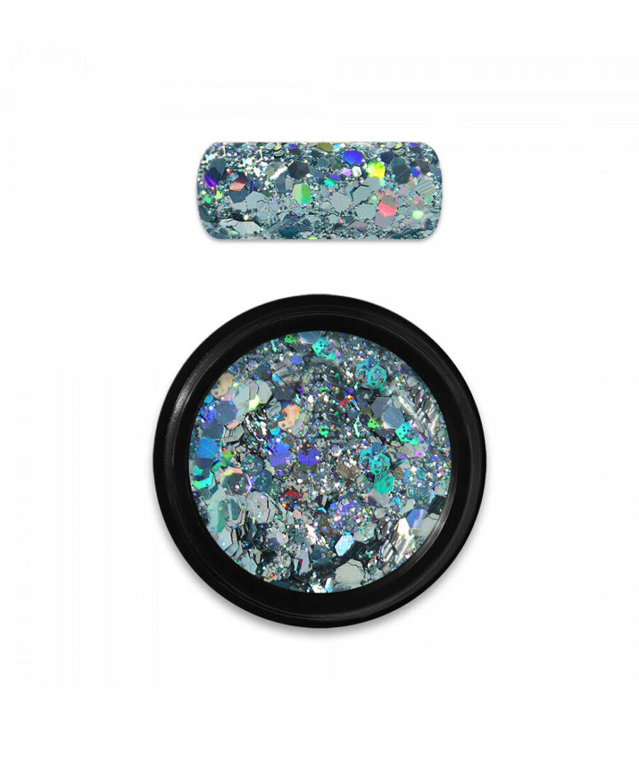 Holo Glitter Mix Light Blue