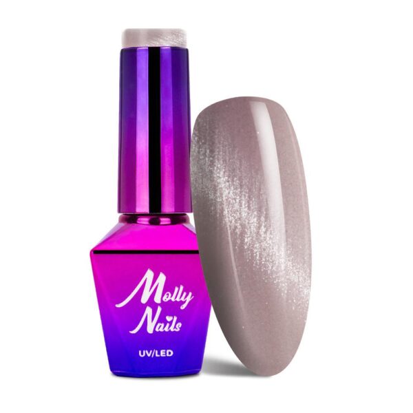 colore cat eye 163 silver rose