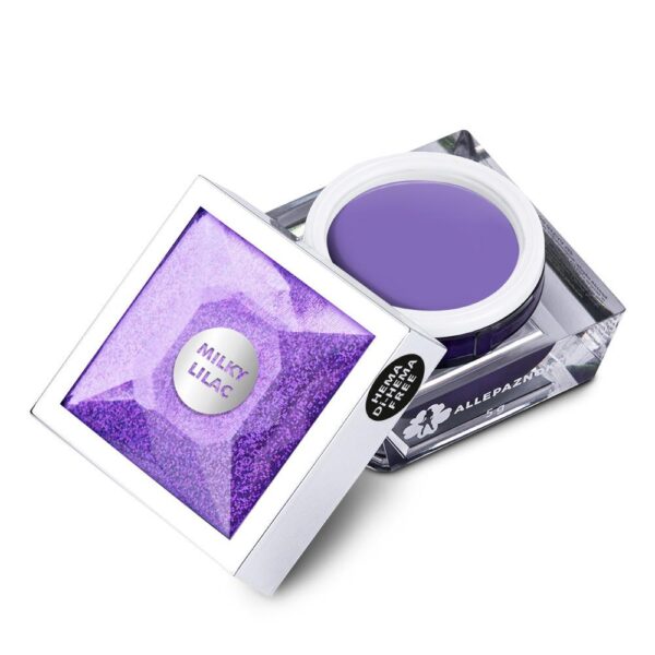 gel paint lilla chiaro unghie