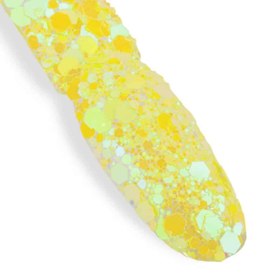 paillettes gialle primavera effect