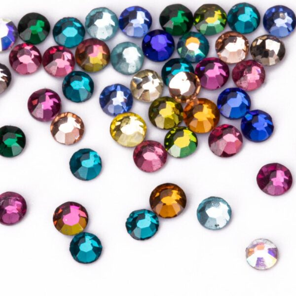 strass colore misto ss5 per nail art