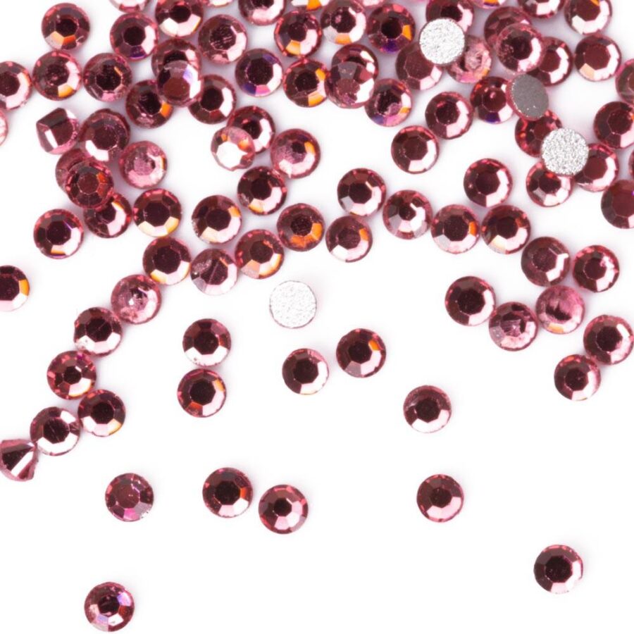 strass rosa ss3 per nail art