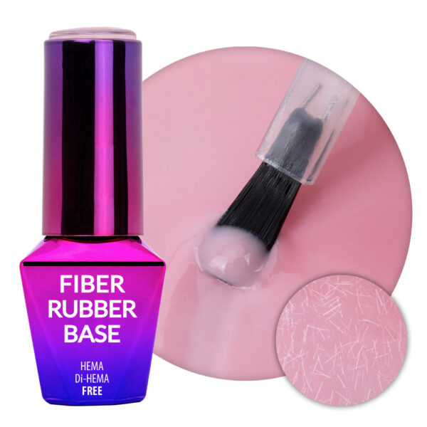 Base rubber faded pink