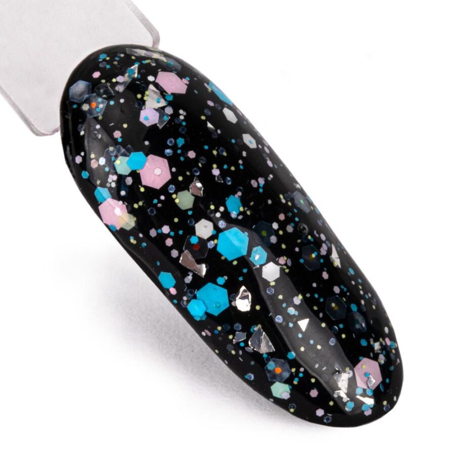 Sigillante Top Party Lucido con Glitter Paillettes Flakes