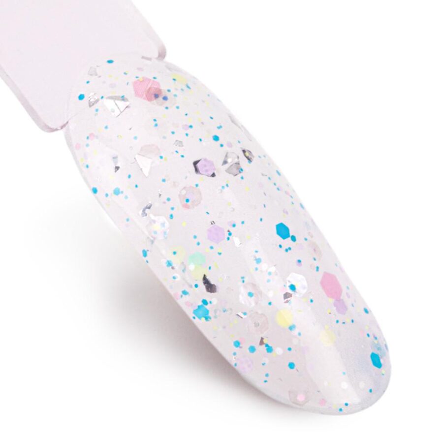 Sigillante Top Party Lucido con Glitter Paillettes Flakes