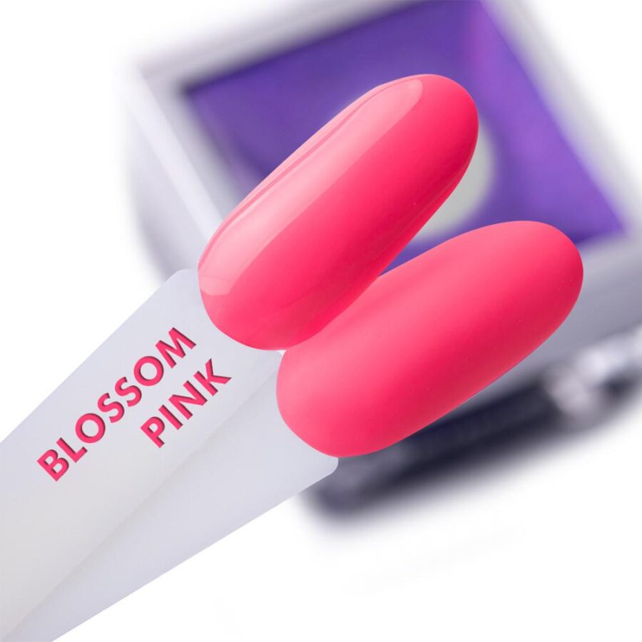 gel paint blossom pink unghie
