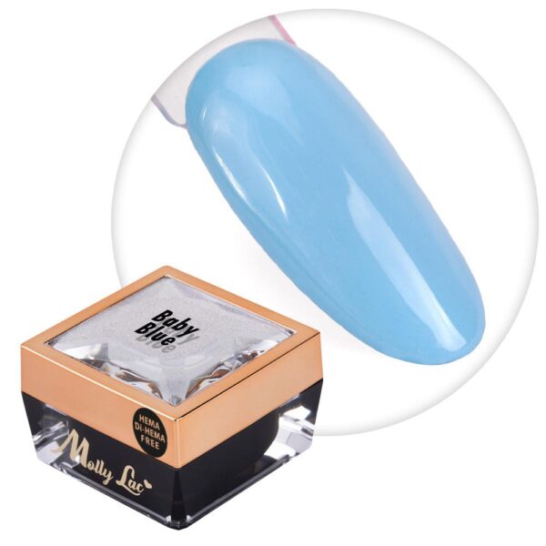gel painting azzurro unghie