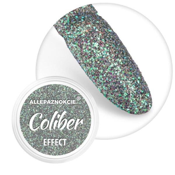 micro glitter mini paillettes verde militare unghie