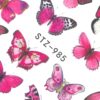 waterdecal farfalle rosa stz-985