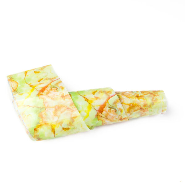 Foil marble green brown
