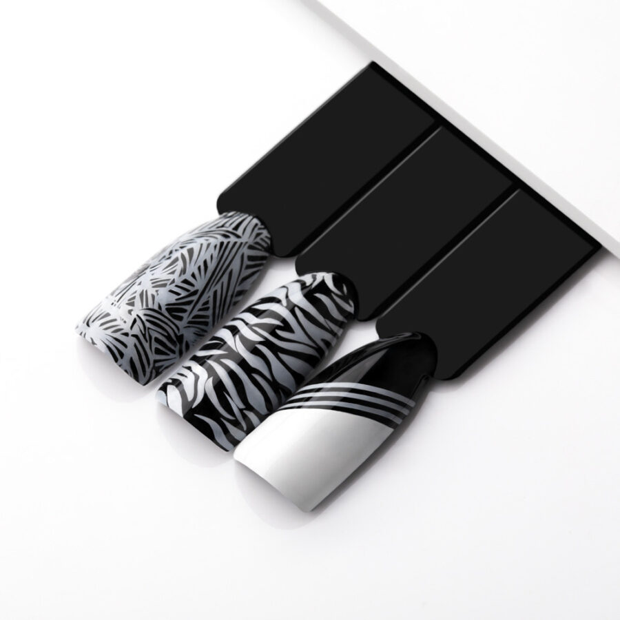 Smalto stamping Bianco
