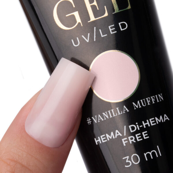 acrygel rosa chiaro unghie