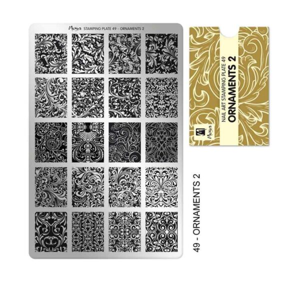 piastra stamping moyra 49 ORNAMENTS 2