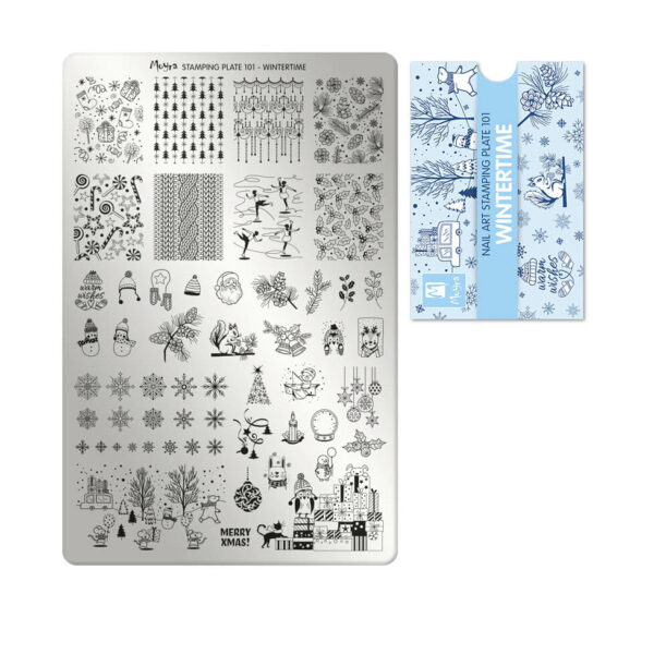 piastra stamping tema inverno 2020 moyra 101