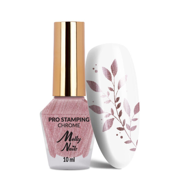 smalto stamping rosa chiaro metallizzato
