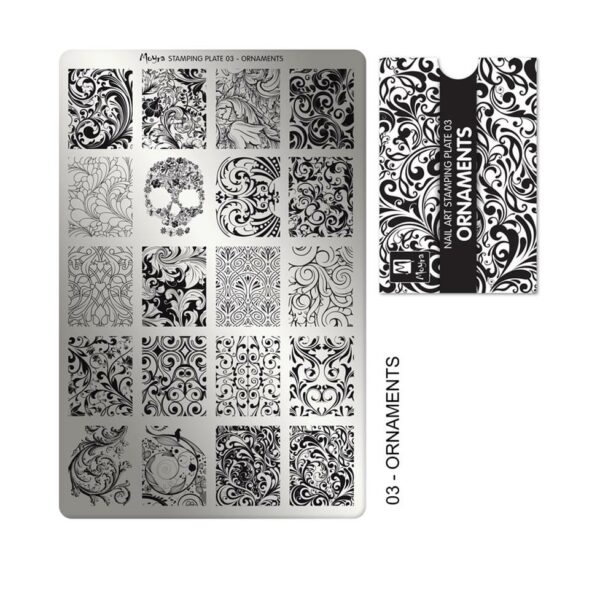 stamping unghie piastra moyra grande ornaments 03