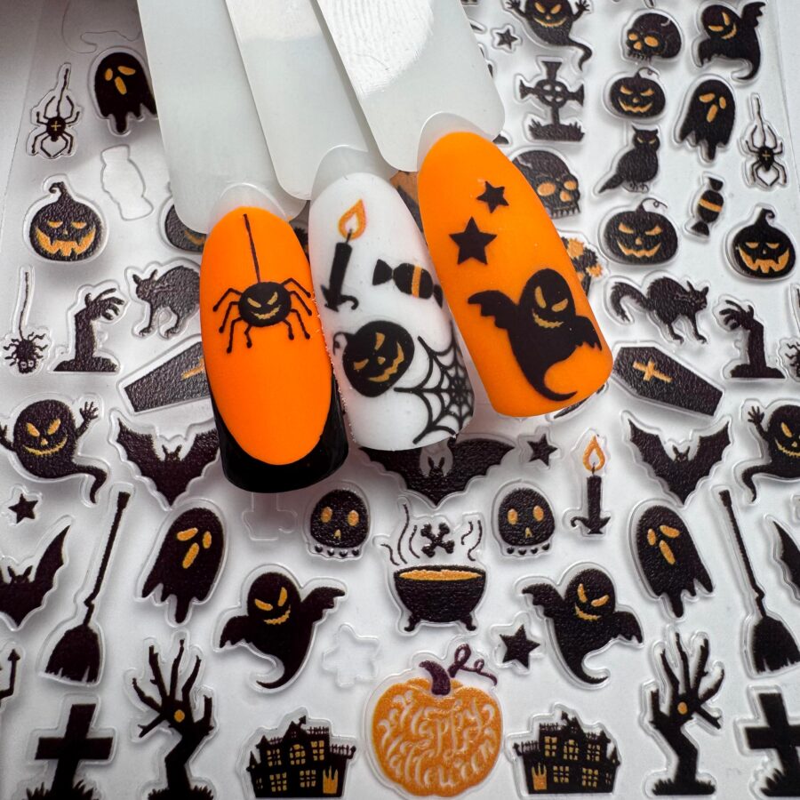 stickers unghie halloween