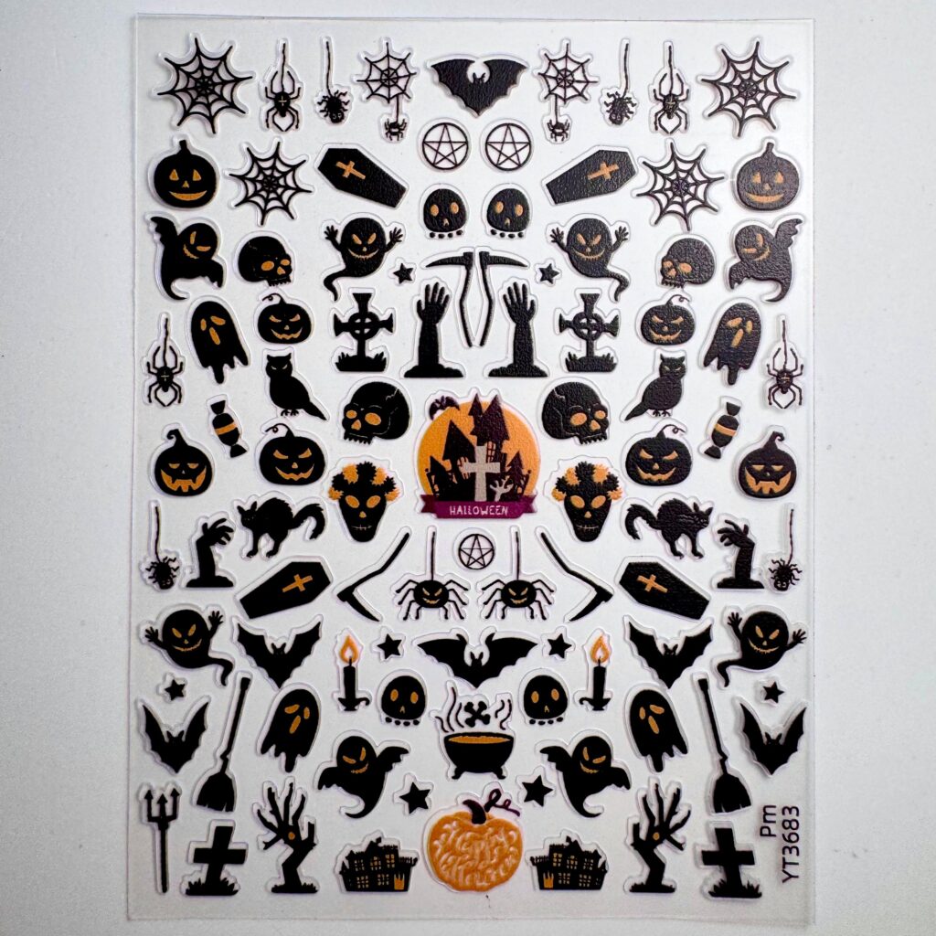 stickers unghie halloween