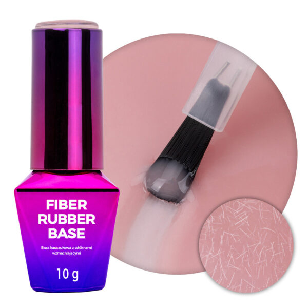 base rubber fiber nutty nut