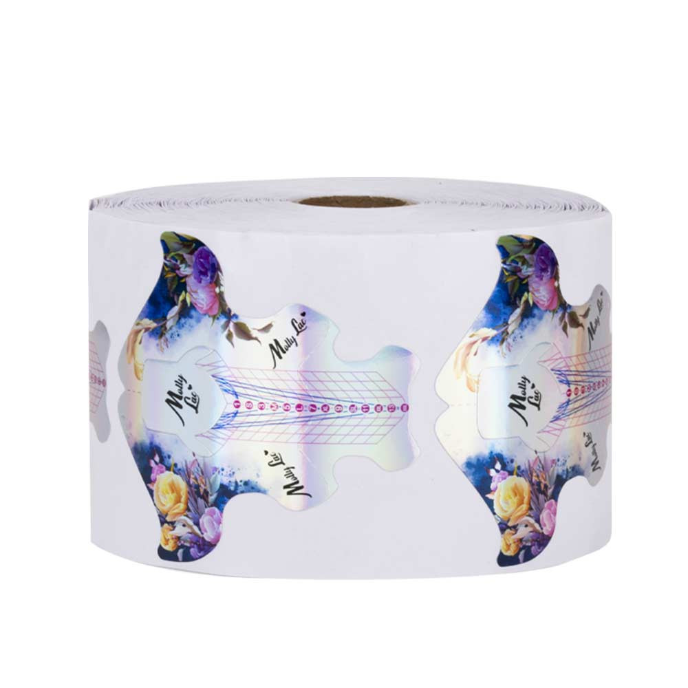 formine ricostruzione unghie holo flowers