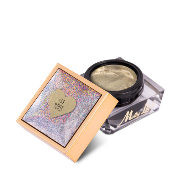 gel pasta oro chiaro unghie