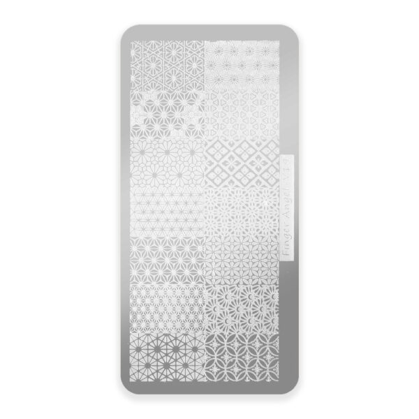 piastra stamping forme geometriche astratte